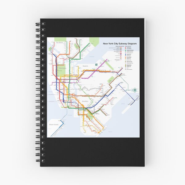 Item preview, Needed Gifts Nyc Subway Map Cute Graphic Gift designed and sold by Jeradhuel.