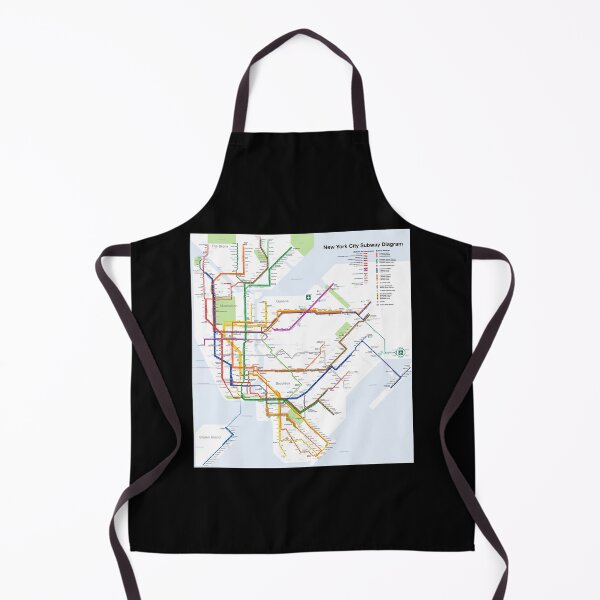 Item preview, Needed Gifts Nyc Subway Map Cute Graphic Gift designed and sold by Jeradhuel.
