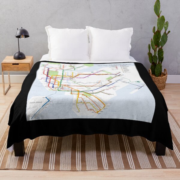 Item preview, Needed Gifts Nyc Subway Map Cute Graphic Gift designed and sold by Jeradhuel.
