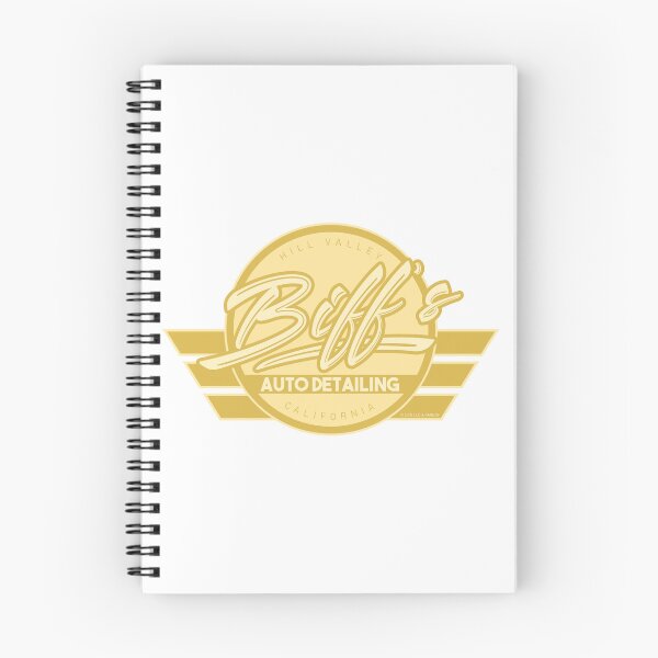 Item preview, Biff's Auto Detailing in Gold. Back To The Future Movie designed and sold by PrintStopStudio.