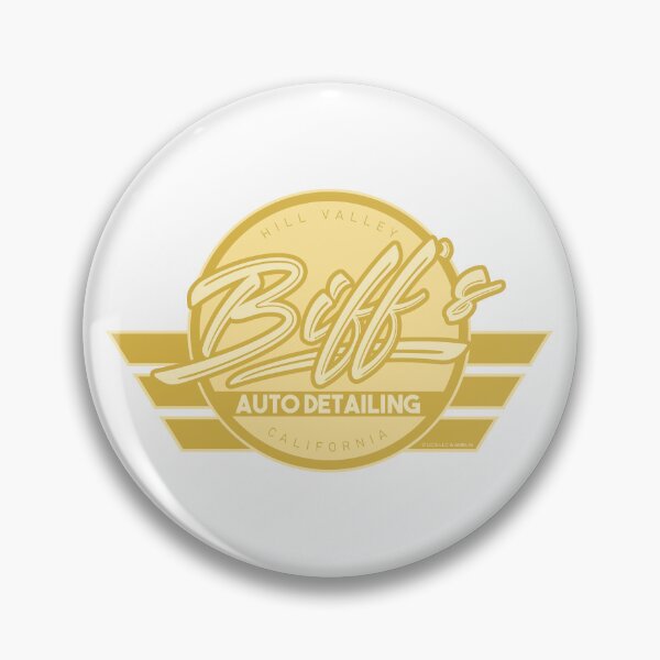 Item preview, Biff's Auto Detailing in Gold. Back To The Future Movie designed and sold by PrintStopStudio.