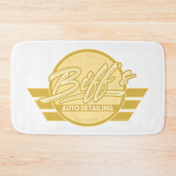 Item preview, Biff's Auto Detailing in Gold. Back To The Future Movie designed and sold by PrintStopStudio.