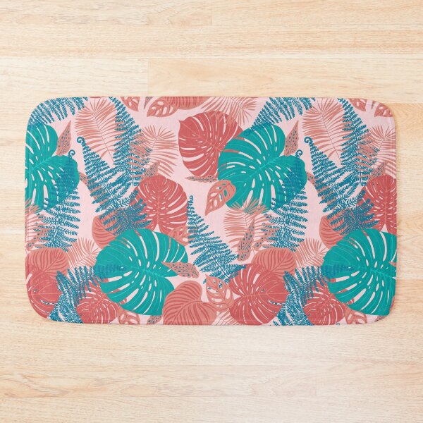 Item preview, Pattern summer color tropical plants and flowers designed and sold by IrinaVaneeva.