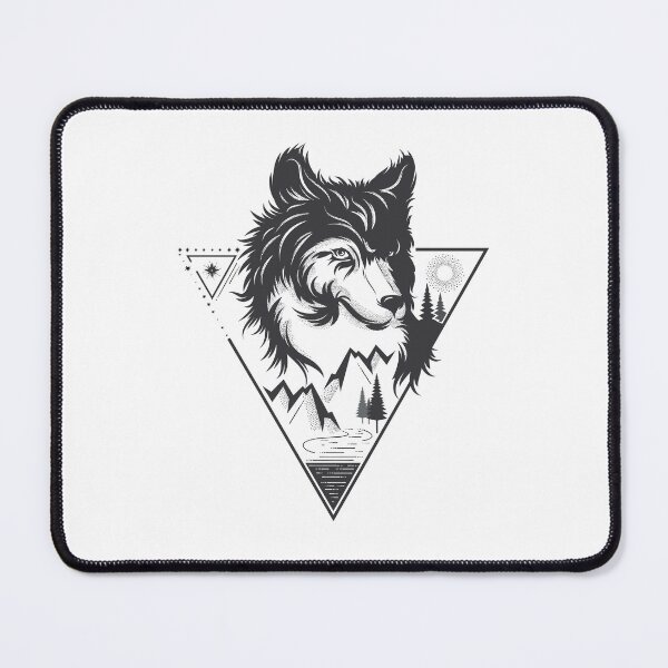 Item preview, Wolf in the Wild Howling at the Moon designed and sold by BakaOutfit.