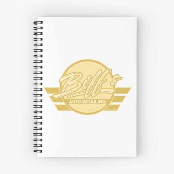 Item preview, Biff's Auto Detailing in Distressed Gold. Back To The Future Movie designed and sold by PrintStopStudio.