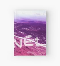 travel purple modern foto Hardcover Journal