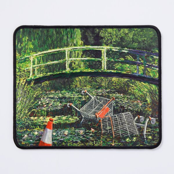 Item preview, Banksy - Show Me The Monet | Urban Art Parody designed and sold by Teecha.