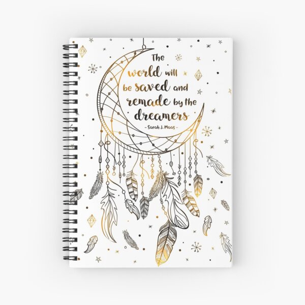The world will be saved Spiral Notebook