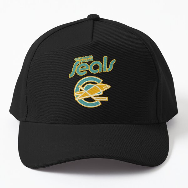 Aperçu de l'œuvre T-shirt rétro de hockey sur glace des Golden Seals de Californie disparus créée et vendue par Nicjeem6300.