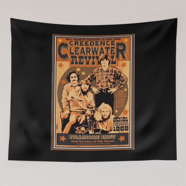 Artikelvorschau, Travelin’ Band Ccr Amerikanische Rockband entworfen und verkauft von SofusBaek.