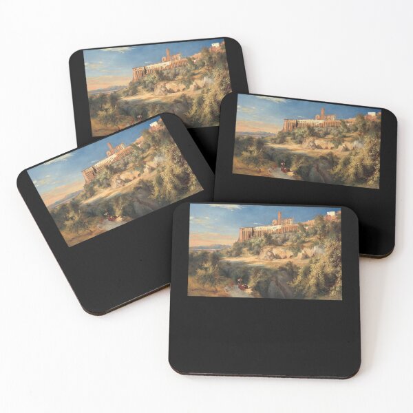Item preview, Reward View Of Assisi Carl Blechen Long Retro Wave designed and sold by Jeradhuel.