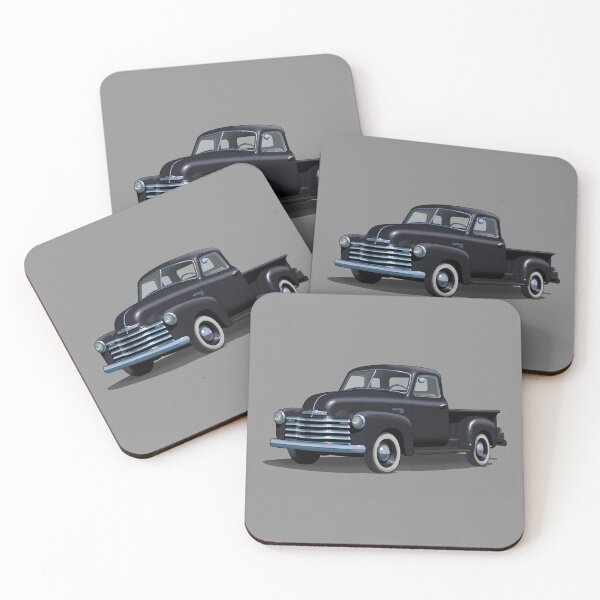 Item preview, 1949 Chevy Pickup Truck in black designed and sold by candc-retro.
