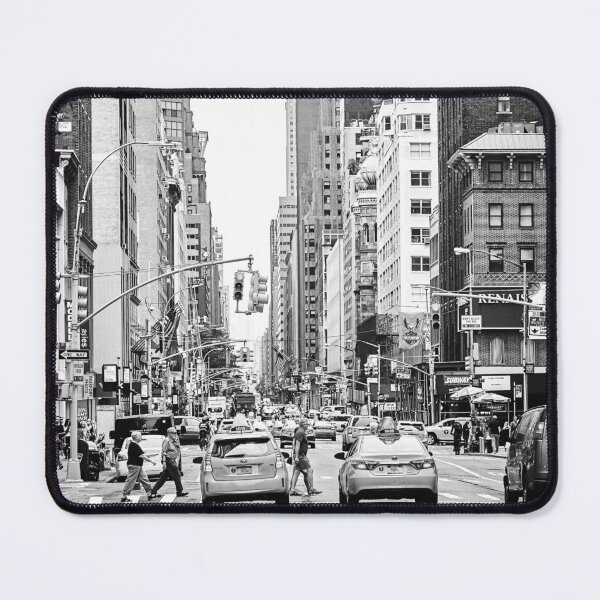 Item preview, New York Streets, Streets, New York, Black and White, Streets designed and sold by Magic Love Art Print.