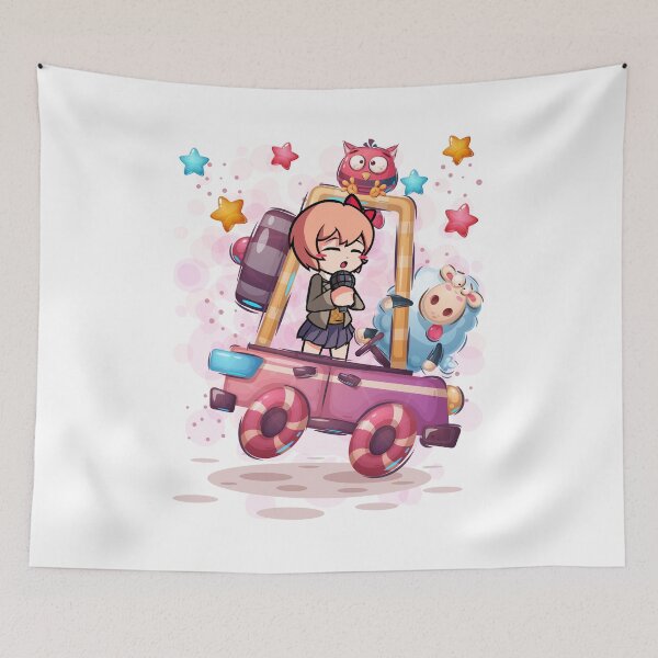 Item preview, FNF Car Sayori designed and sold by SL2C-Kids.