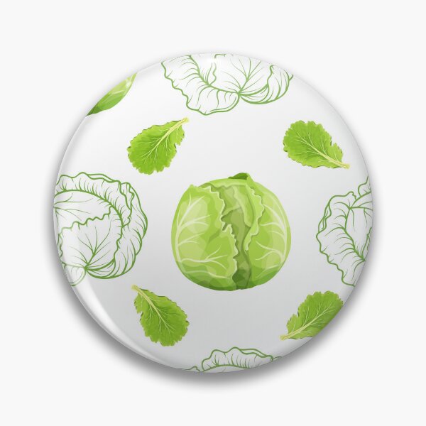 Item preview, Cabbage Vegetables Pattern designed and sold by mschubbybunny.