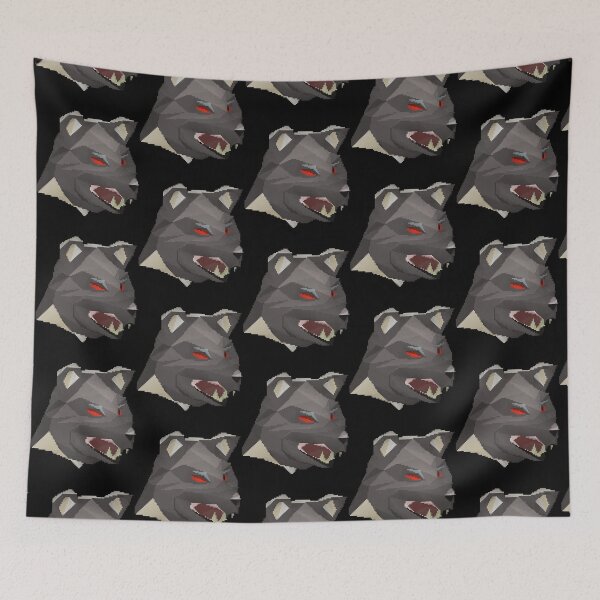 Item preview, 2007scape Callisto Cub Pet Chathead designed and sold by ElevenVoid09.