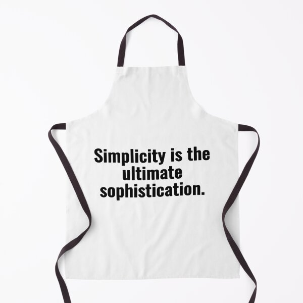 Item preview, Simplicity is the ultimate sophistication. designed and sold by Vanion.