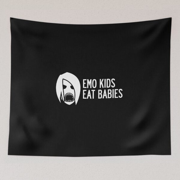 Item preview, Emo Kids Eat Babies designed and sold by postlopez.
