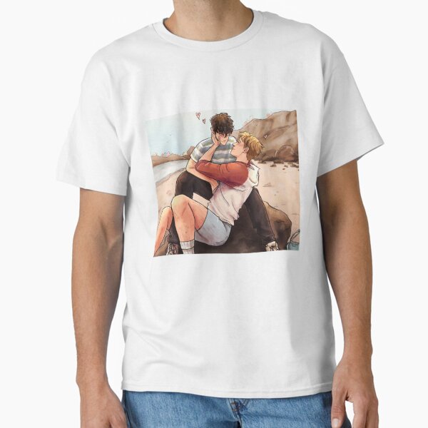 Nick and Charlie heartstopper Beach Classic T-Shirt