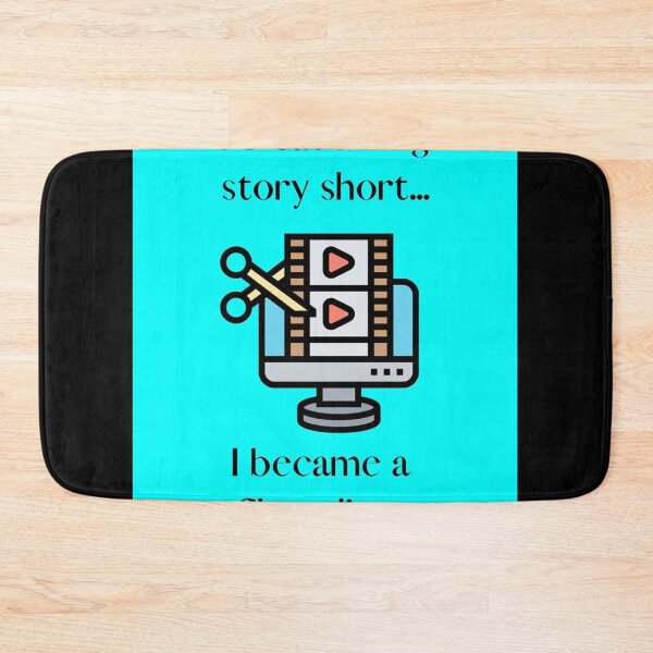 Item preview, To cut a long story short...I became a film editor.  Poster designed and sold by stoltsphmccu.