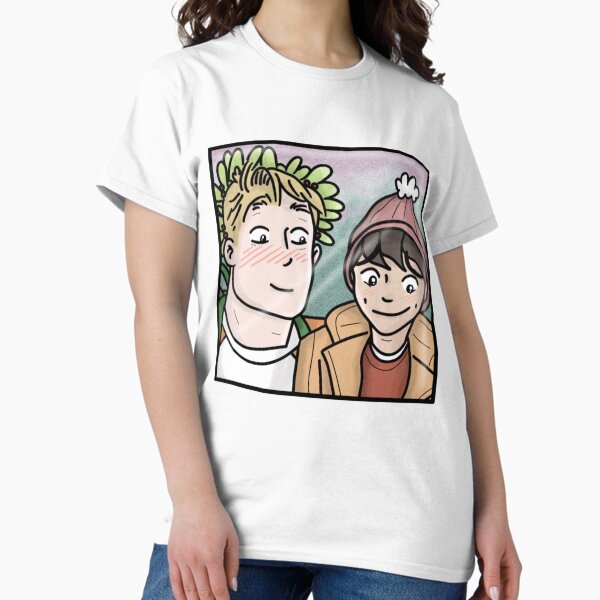 Nick and Charlie take a photo Classic T-Shirt