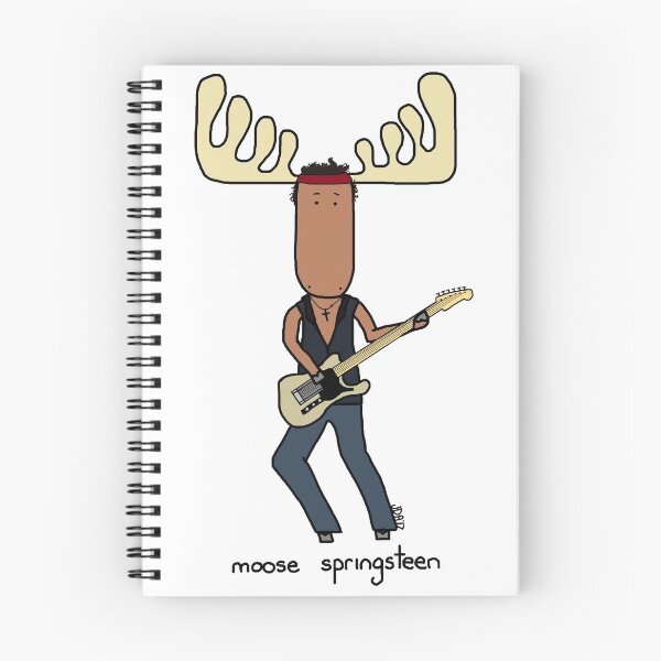 Item preview, moose springsteen designed and sold by paintbydumbers.