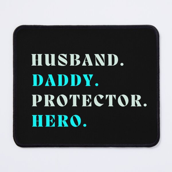 Item preview, husband, daddy, protector, hero- tshirt, sticker designed and sold by Lv28021.