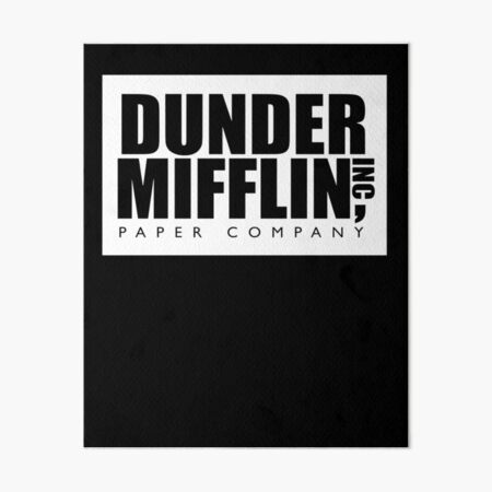 Dunder Mifflin Paper Company! Poster for Sale by Becca De Rosa