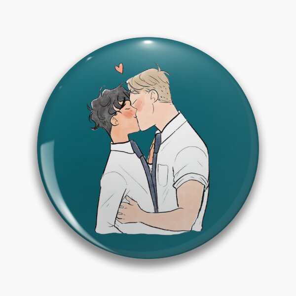 Item preview, Nick and Charlie heartstopper kiss   designed and sold by CarolBakker55.
