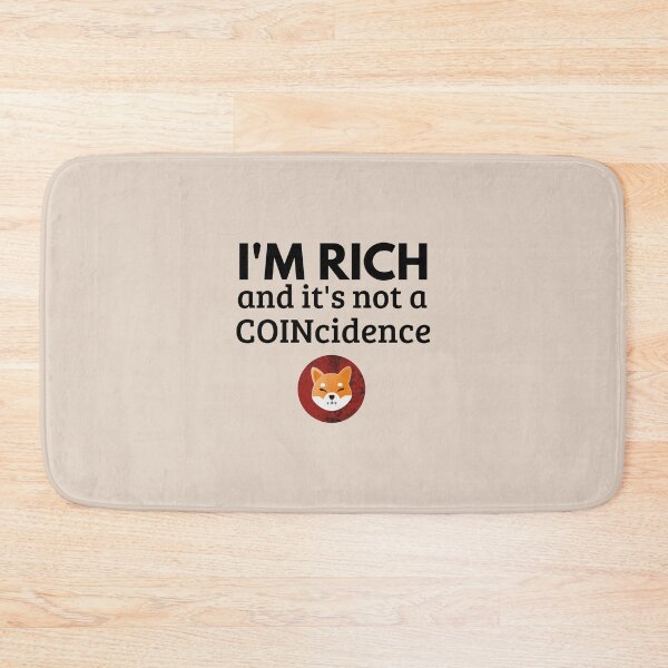 Item preview, Crypto rich - coin - not a coincidence designed and sold by Crypmetal.