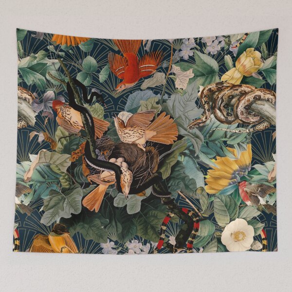 Item preview, Birds and snakes designed and sold by Burcu Korkmazyurek.