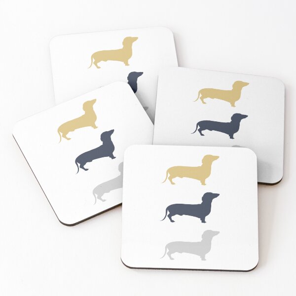 Item preview, Three dachshunds designed and sold by Supercolori.