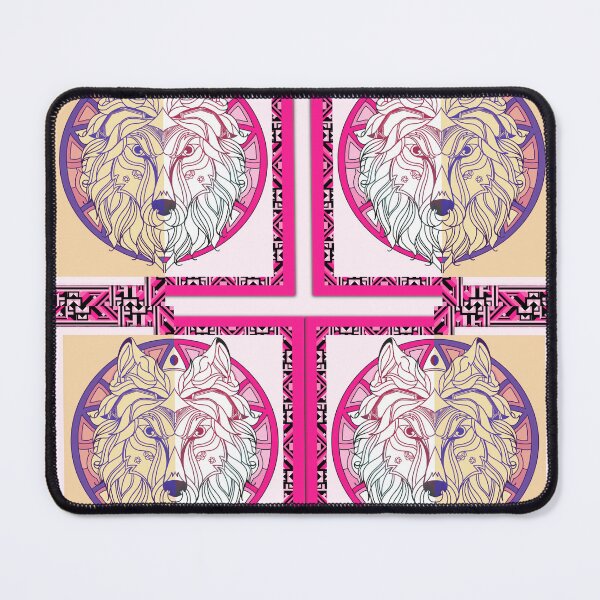 Item preview, The Pink Fox Dimension in Seamless Pattern designed and sold by MyMemoriesArts.