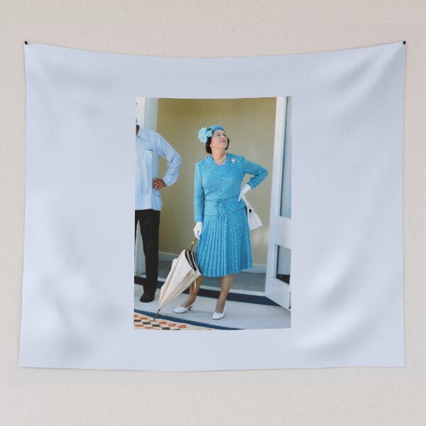 Item preview, HM Queen Elizabeth II visits Tuvalu 1982 Professional Photo HD designed and sold by Picturestation.