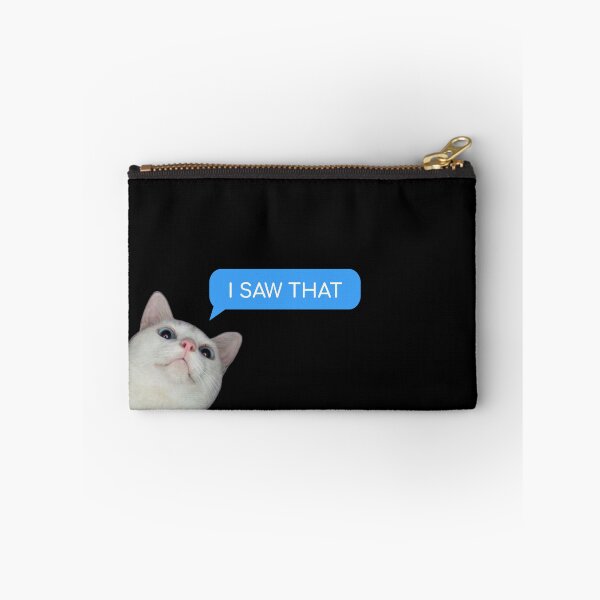 Item preview, I Saw That FUNNY CAT designed and sold by Yoko Meoko.