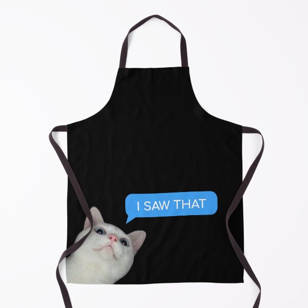 Item preview, I Saw That FUNNY CAT designed and sold by Yoko Meoko.