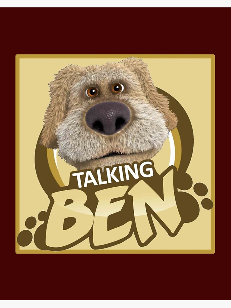 Talking ben saying no Art Board Print for Sale by FunkisDesignes