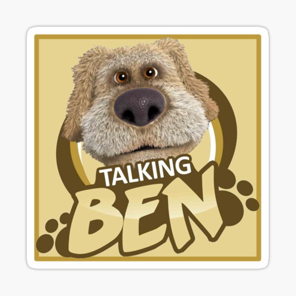 Talking ben Sticker for Sale by kuklistyle