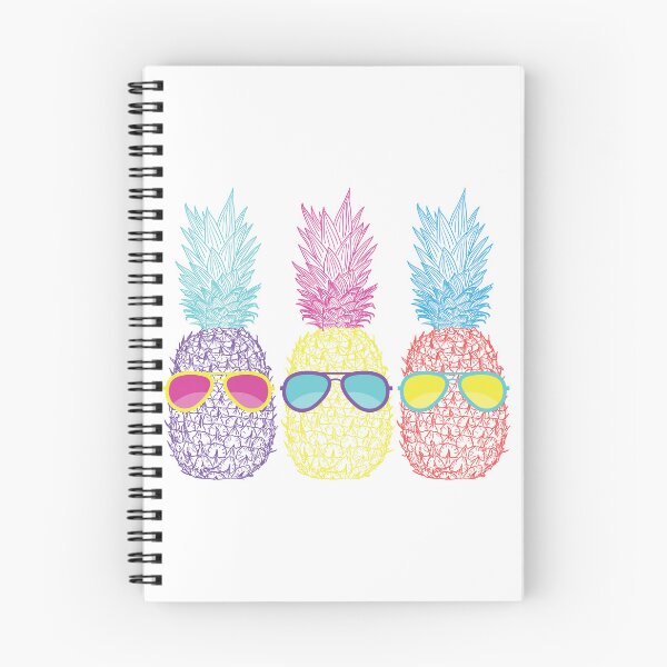 Item preview, Funny Colorful Summer Beach Vacay Pineapples with Sunglasses designed and sold by dass-art.
