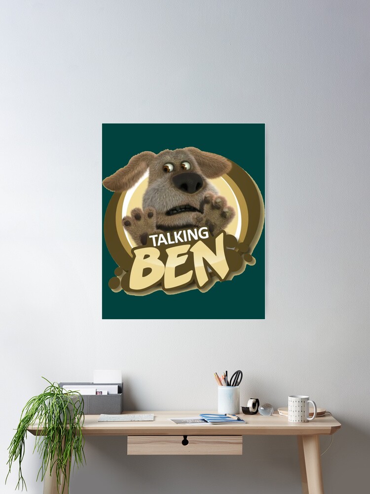 talking ben  Art Board Print for Sale by ArielWo