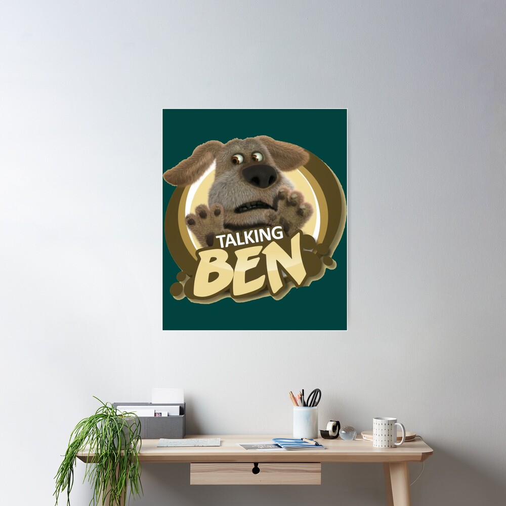 talking ben win the cup  Poster for Sale by MaddRegin