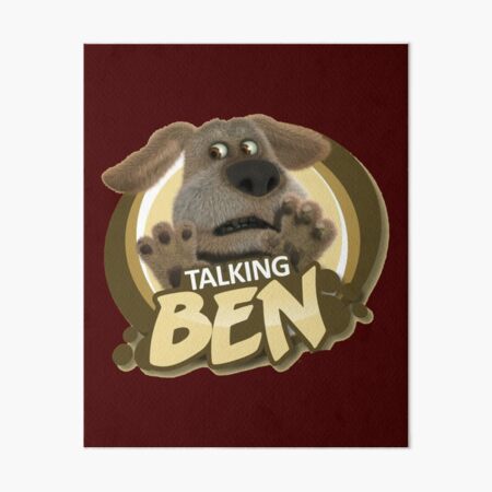 Talking ben saying no Art Board Print for Sale by FunkisDesignes