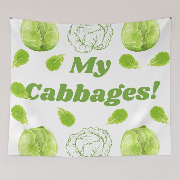 Item preview, My Cabbages Vegetable designed and sold by mschubbybunny.