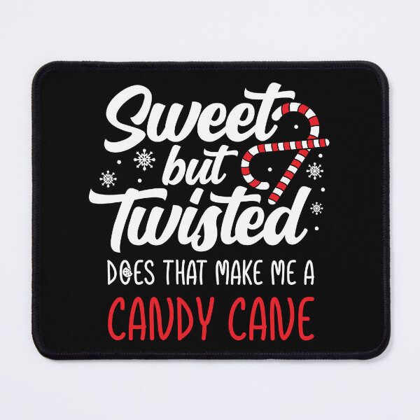Item preview, Christmas Sweet But Twisted Candy Cane Funny Xmas designed and sold by haselshirt.