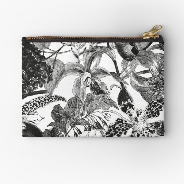 Item preview, Garden Drawing Black and White designed and sold by Burcu Korkmazyurek.