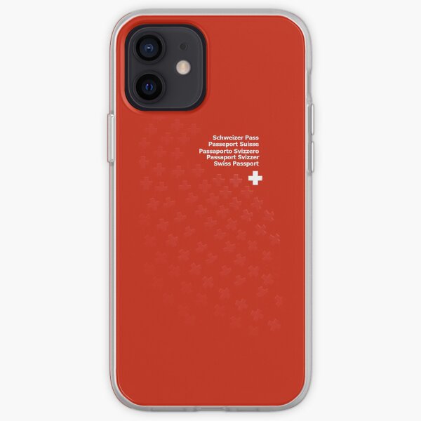 Passeport suisse Coque souple iPhone