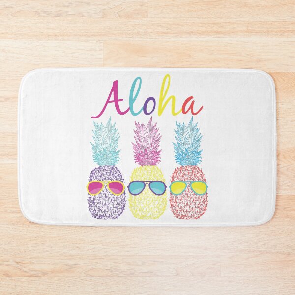 Item preview, Funny Colorful Summer Vacay Time Aloha Pineapples designed and sold by dass-art.
