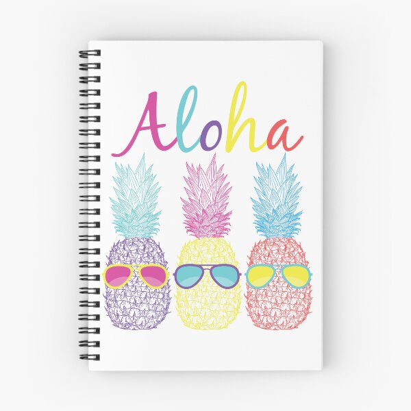 Item preview, Funny Colorful Summer Vacay Time Aloha Pineapples designed and sold by dass-art.