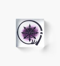 Slaanesh Warhammer 40k Symbol Acrylic Block