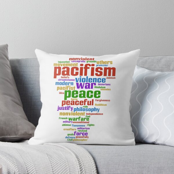 Item preview, pacifism (nonviolent peace) designed and sold by leo-penombra.